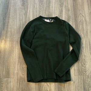 Denim & Flower Green Sweater Sz M